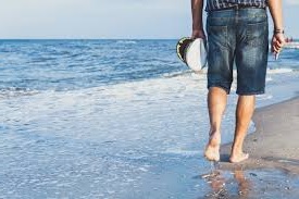 Feet on Beach
